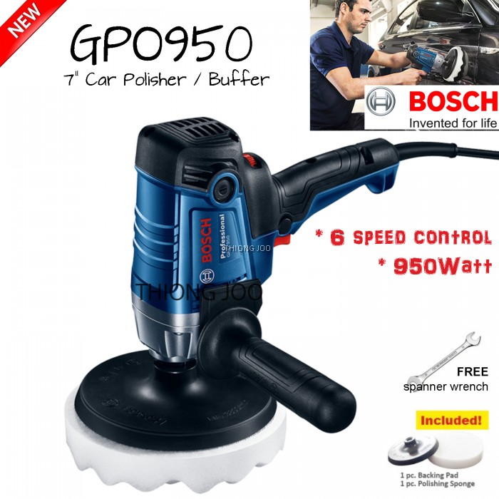 Bosch Gpo950 7 Polisher Buffer