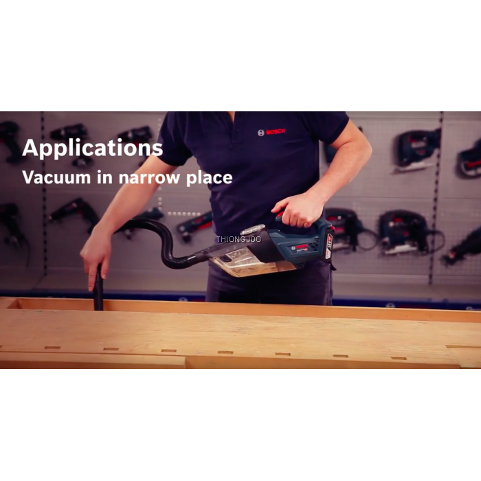 BOSCH GAS 18V-1 PROFESSIONAL CORDLESS VACUUM CLEANER