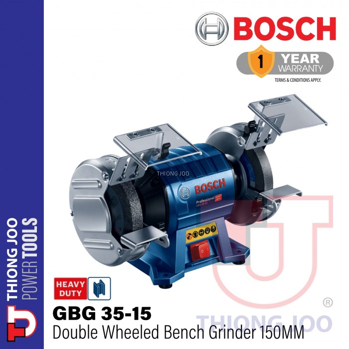 BOSCH GBG 3515 350W 150MM DOUBLEWHEELED BENCH GRINDER