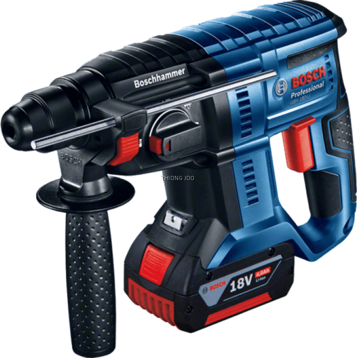 BOSCH GSR 180LI CORDLESS DRILL/DRIVER + GBH 180LI CORDLESS ROTARY