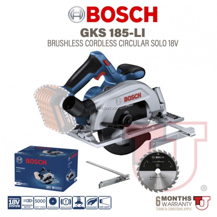 BOSCH GKS 185LI SOLO PROFESSIONAL CORDLESS CIRCULAR SAW