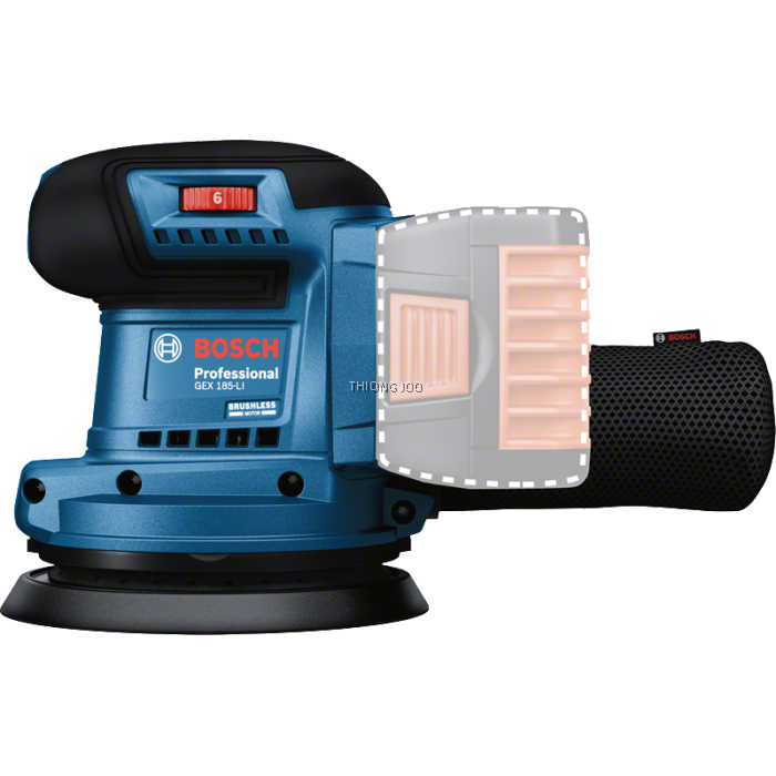 BOSCH GEX 185LI PROFESSIONAL RANDOM ORBIT SANDER