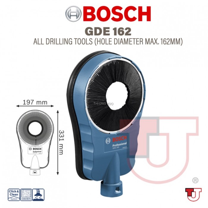 BOSCH GDE 162 DUST EXTRACTOR